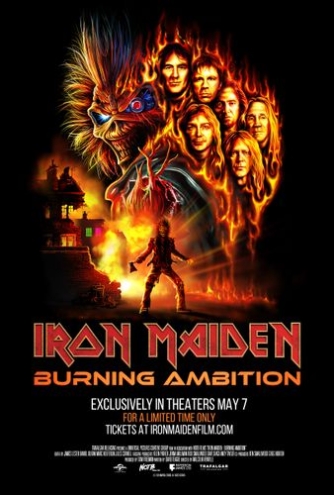 Iron Maiden: Burning Ambition juliste