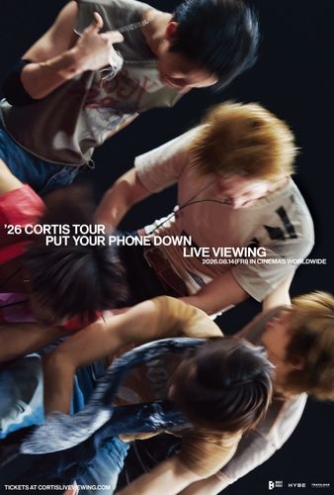 CORTIS PUT YOUR PHONE DOWN LIVE VIEWING juliste