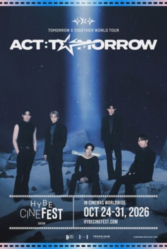 TOMORROW X TOGETHER WORLD TOUR 'ACT : TOMORROW' juliste