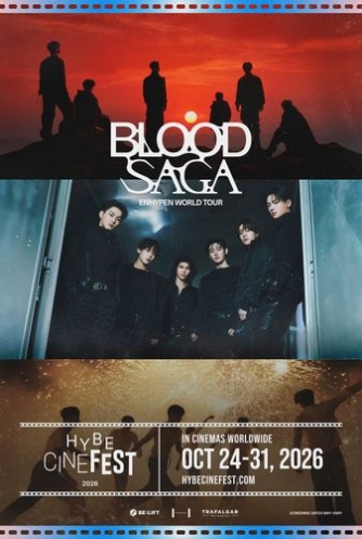ENHYPEN WORLD TOUR 'BLOOD SAGA' juliste